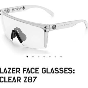 Clear Lazer Face Glasses